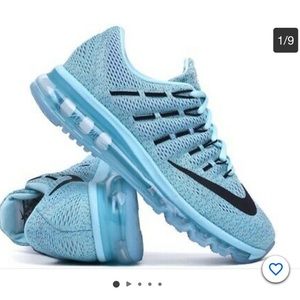Nike air max 2016 Fly knit Blue black running shoe